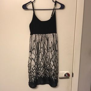 Black and White Dress